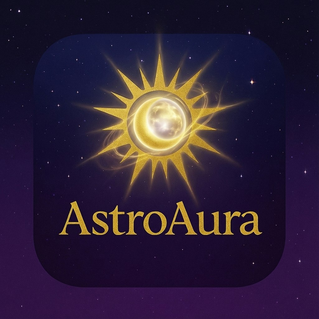 AstroAura: AI Astrology & Vedic Kundli logo