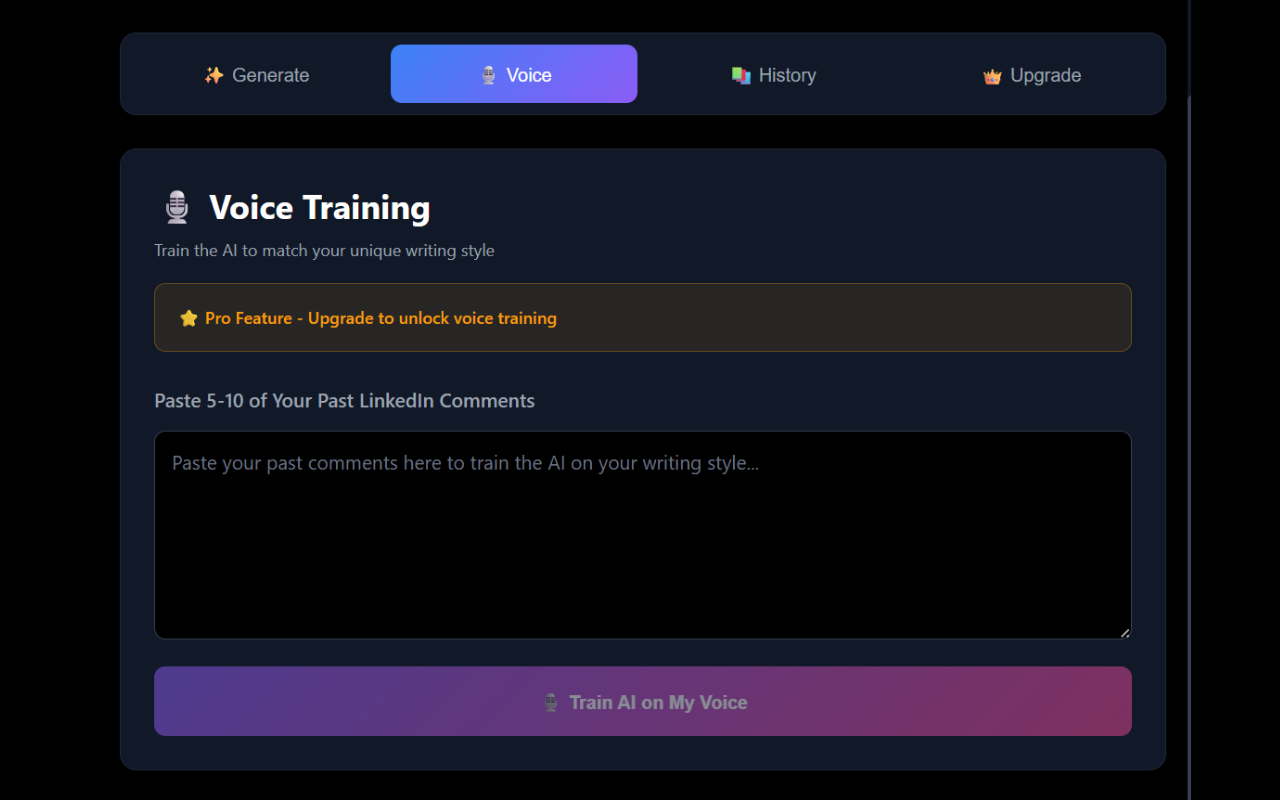LinkedIn Comment AI screenshot 4