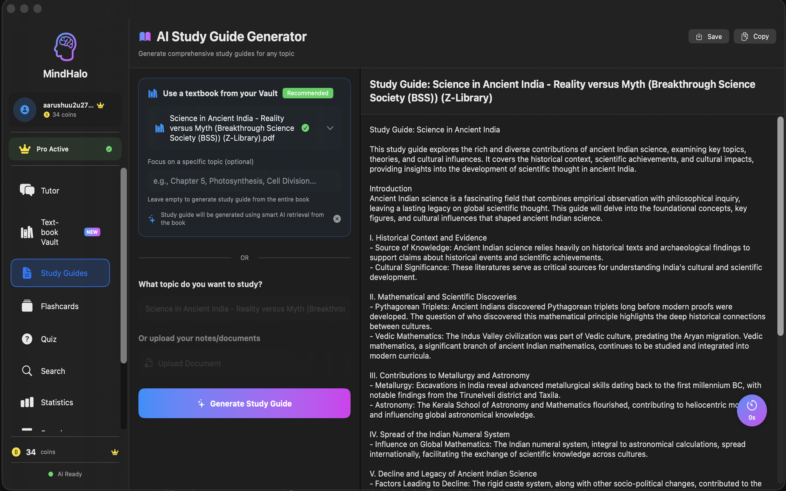 MindHalo - Screenshot 2 showing product features and functionality