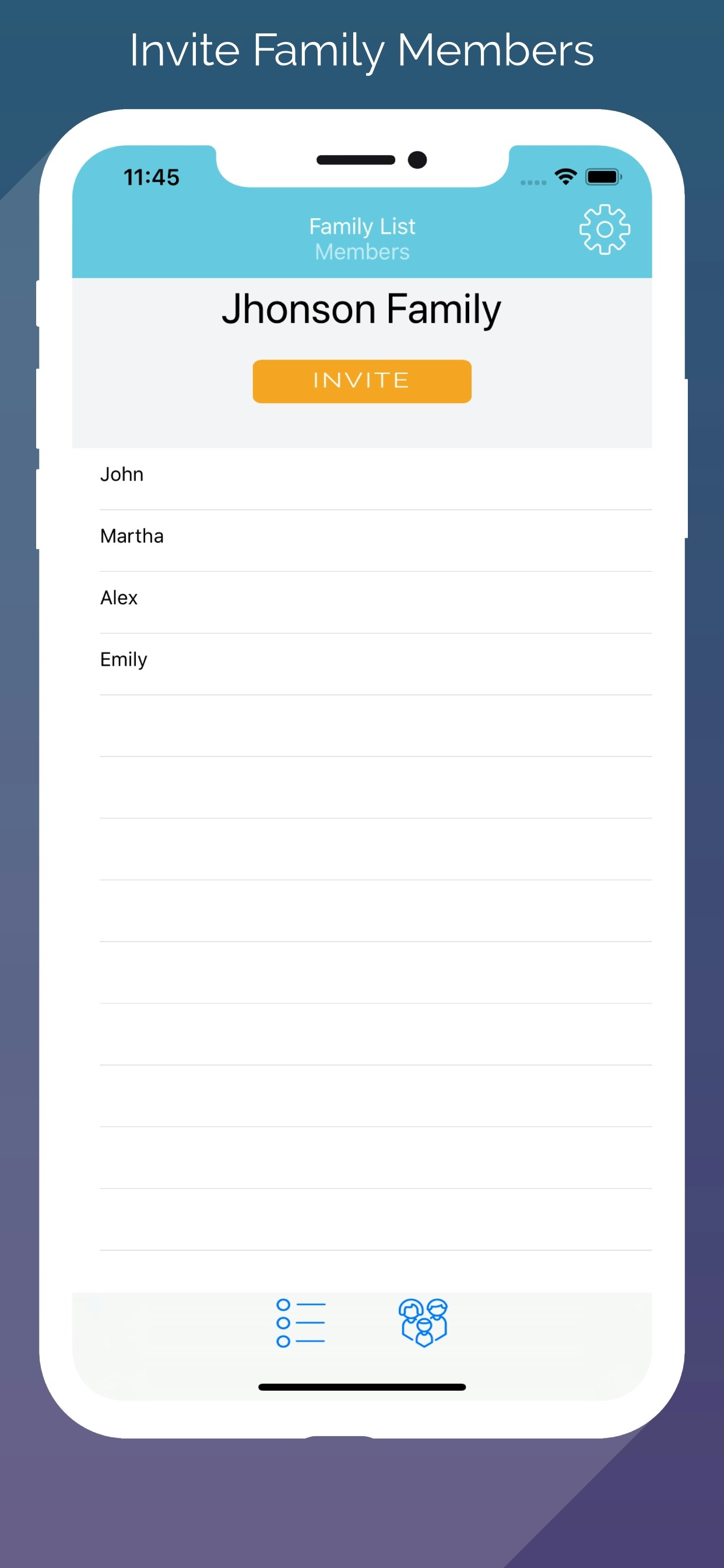Collaborative Family List  gallery image