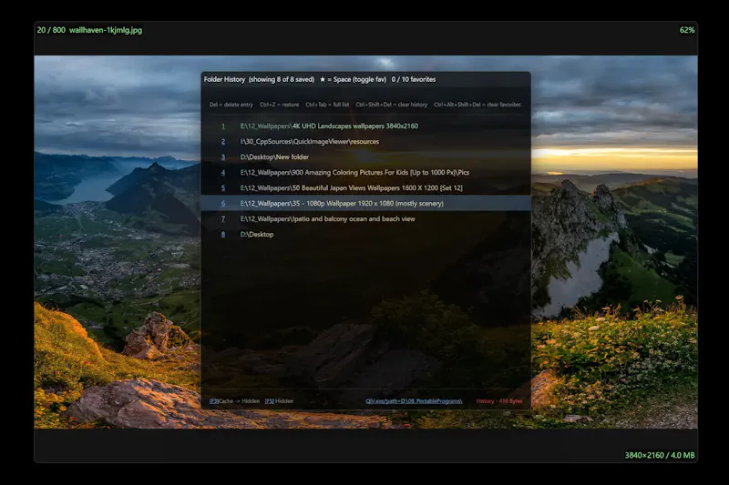 QuickImageViewer (qIV) screenshot 2