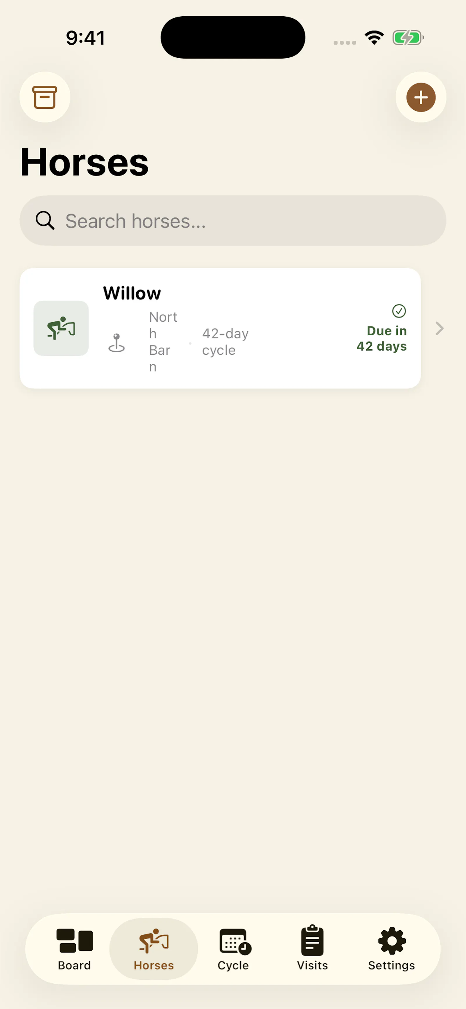 HoofCycle: Farrier Log screenshot 2