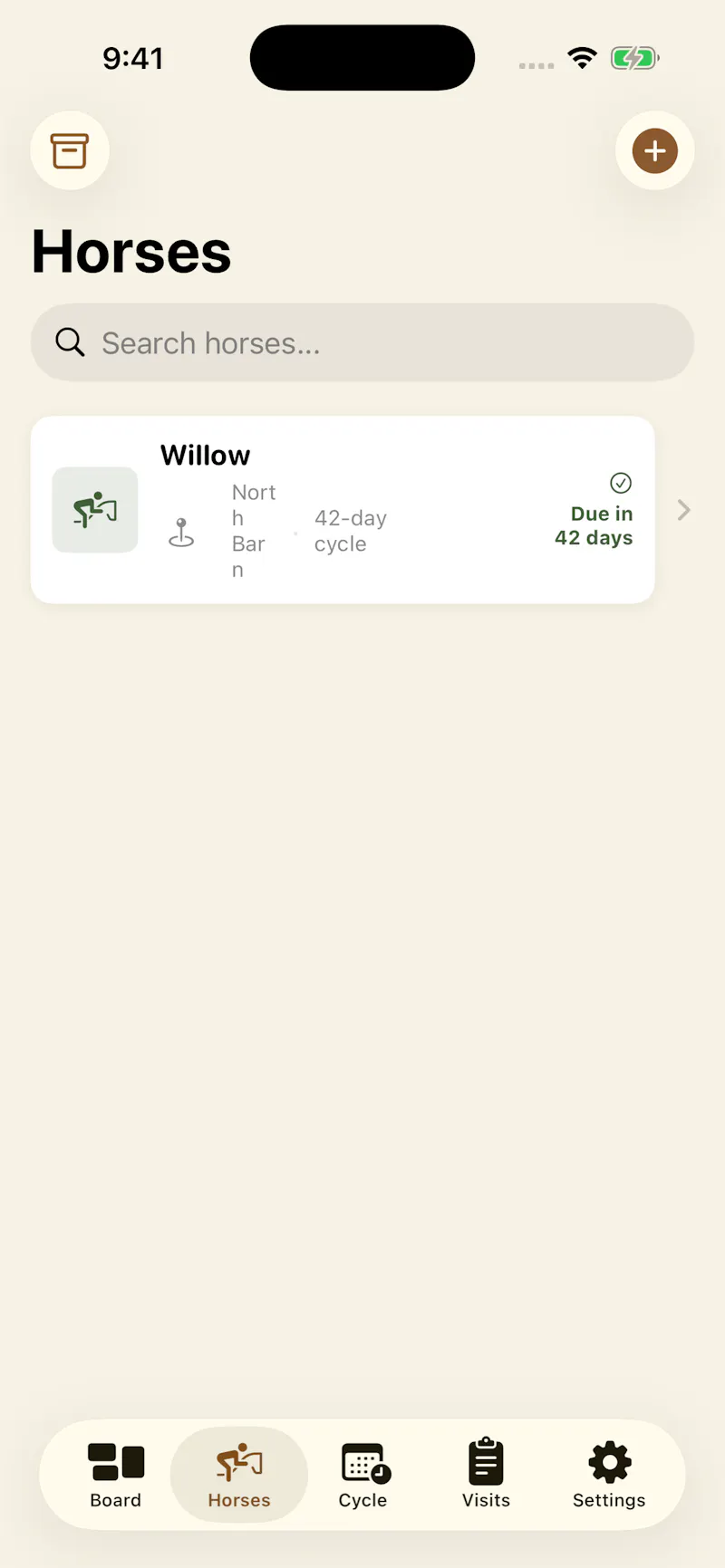 HoofCycle: Farrier Log screenshot 2