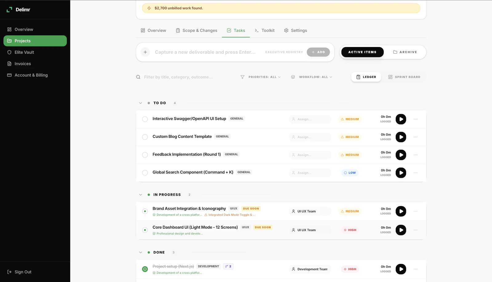 Delimr screenshot 3