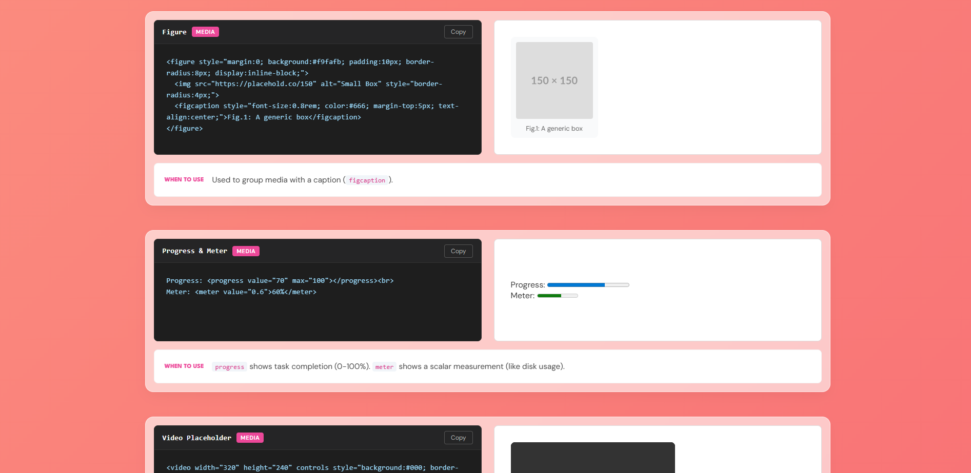 HTML5 Component Library gallery image