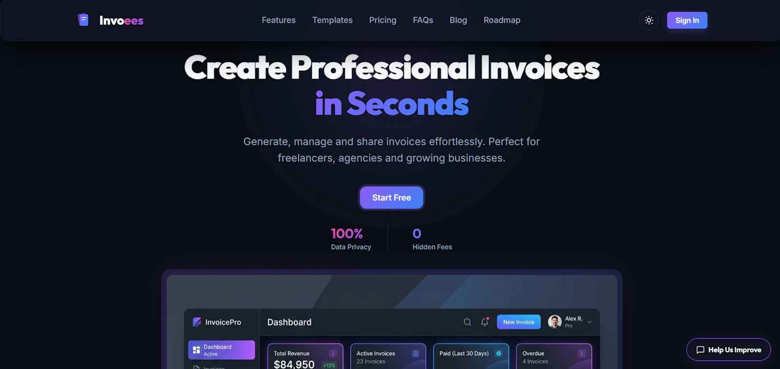 Invoees screenshot 3