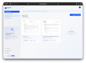 ResumeTarget AI gallery image