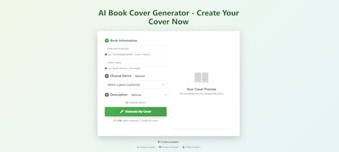AI Book Cover Generator gallery image