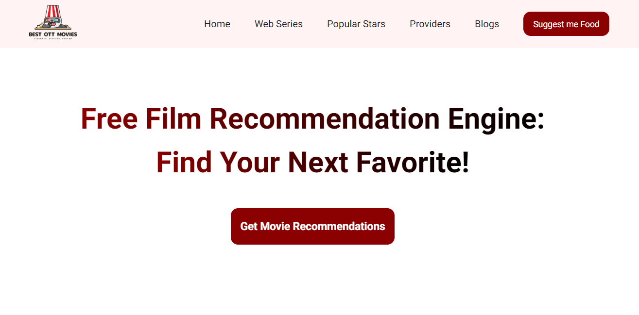 BestOTTMovies - Free Film Recommendation Engine media 1