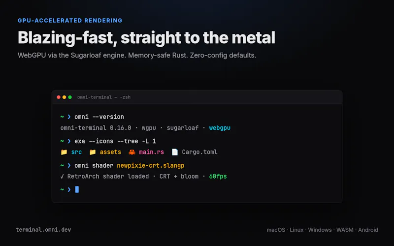 Omni Terminal screenshot 5