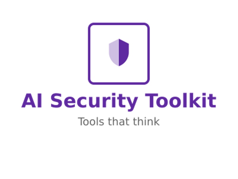 AI Security Toolkit - Product Hunt launch logo and brand identity
