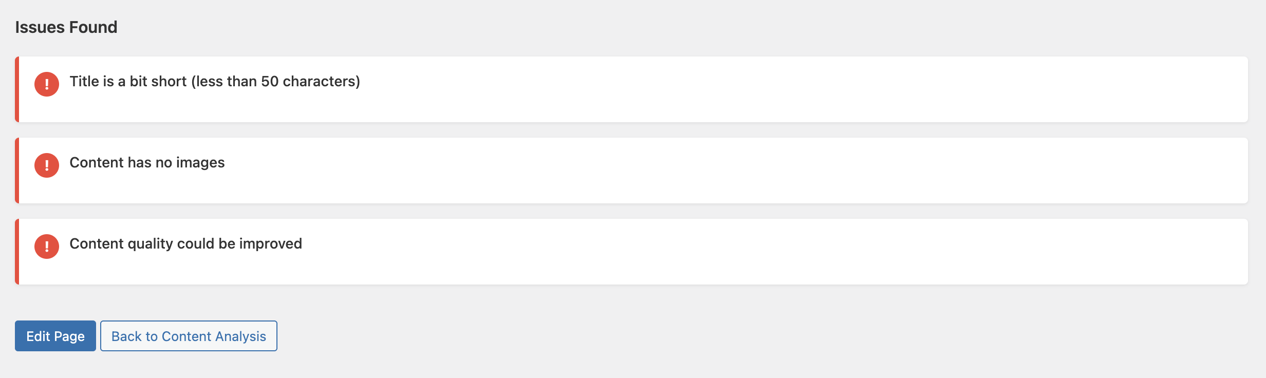 Vidolimo SEO Auditor - WordPress Plugin gallery image