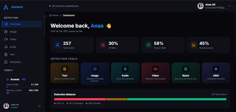 Aiscern screenshot 3