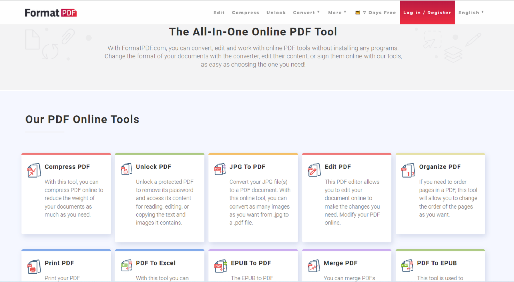 Media Formatpdf - Cara mudah untuk mengubah suai PDF dalam talian dari awan 1