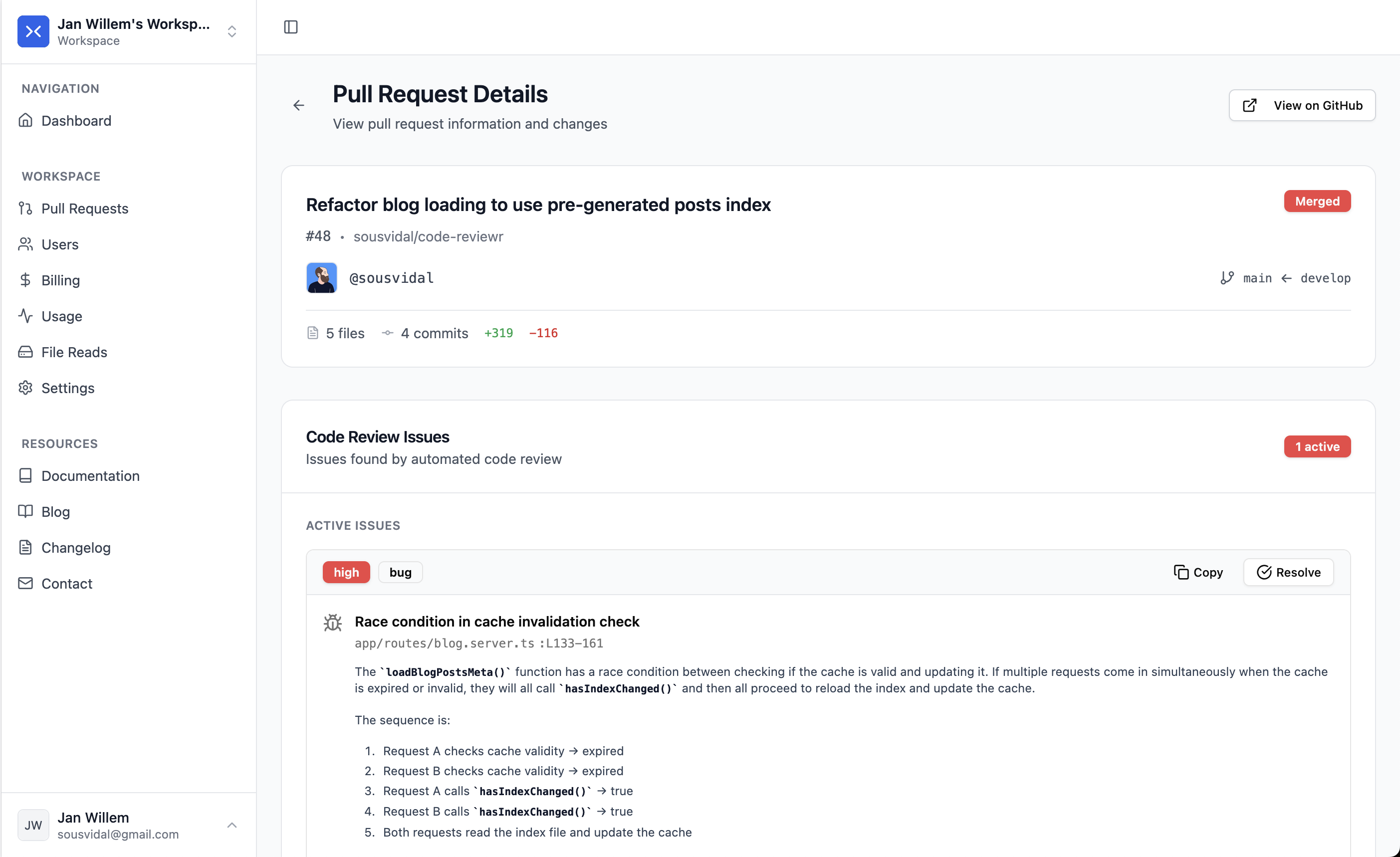 CodeReviewr screenshot 3