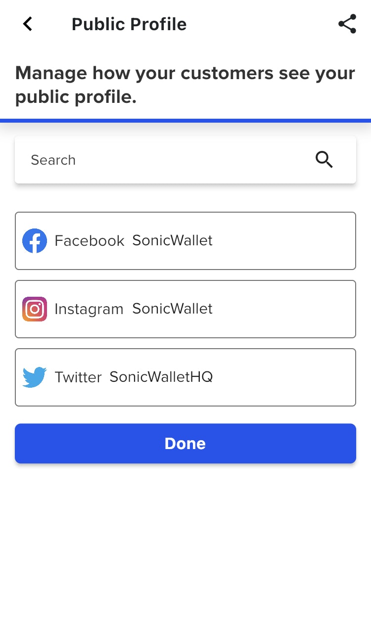 Sonic Wallet media 3