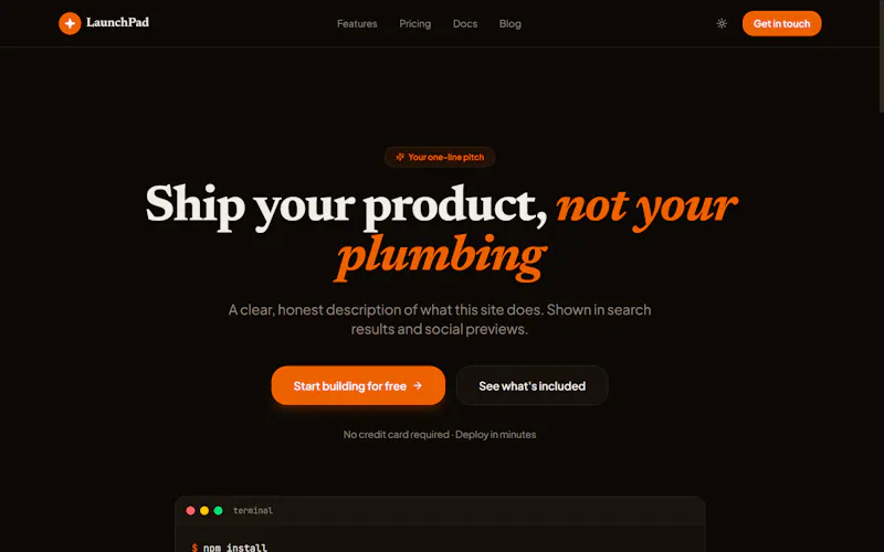 Launchpad screenshot 2