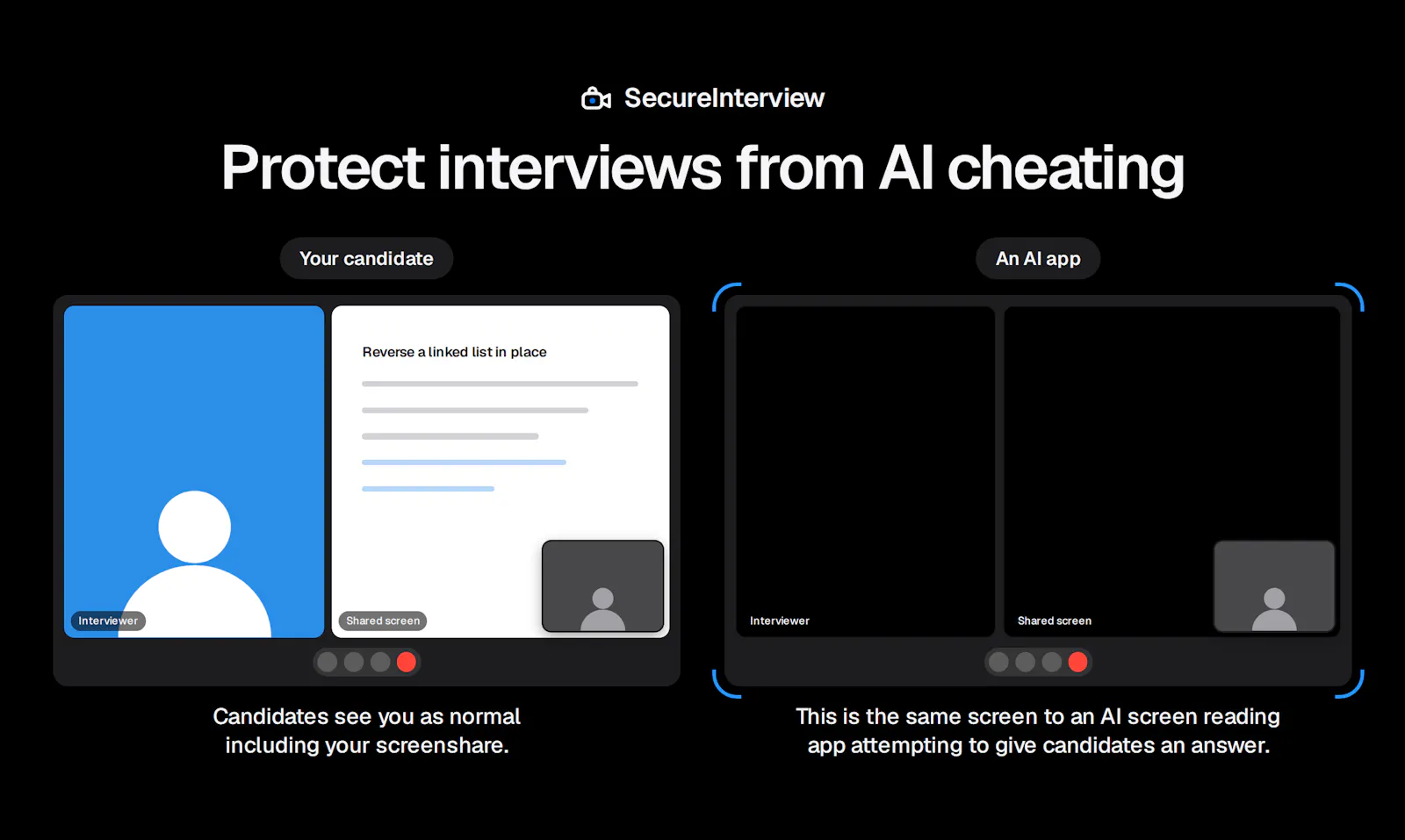 SecureInterview screenshot 1