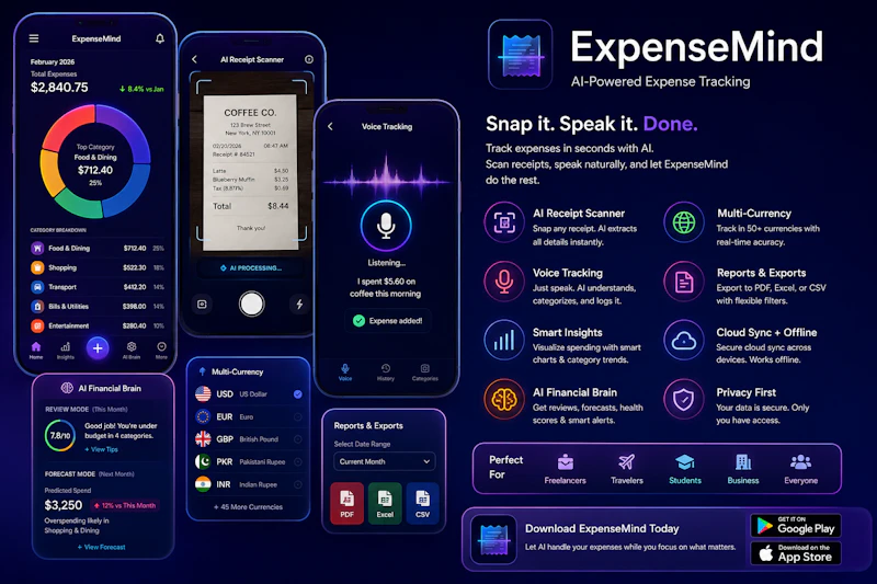 ExpenseMind screenshot 2