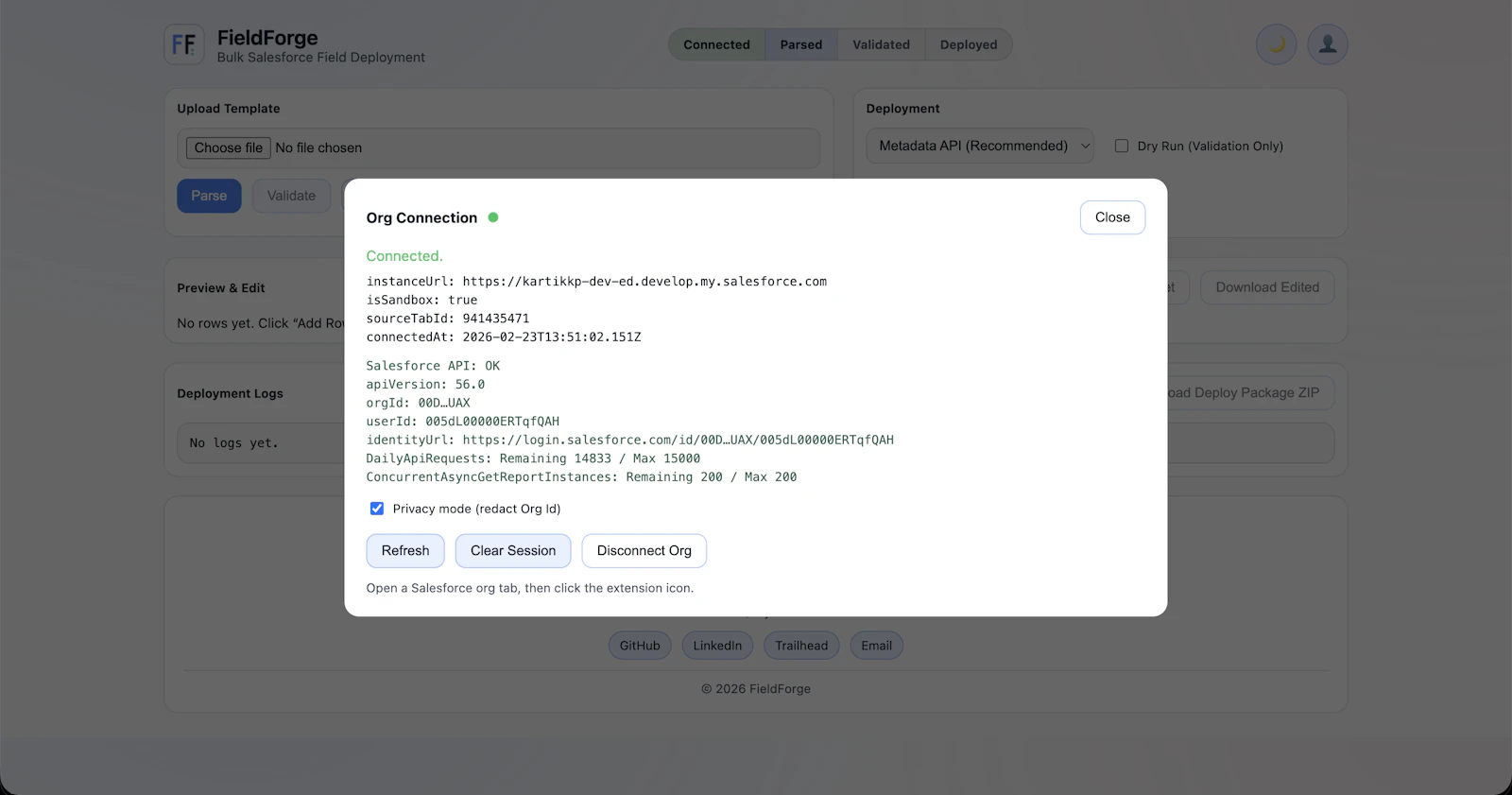 FieldForge for Salesforce screenshot 4