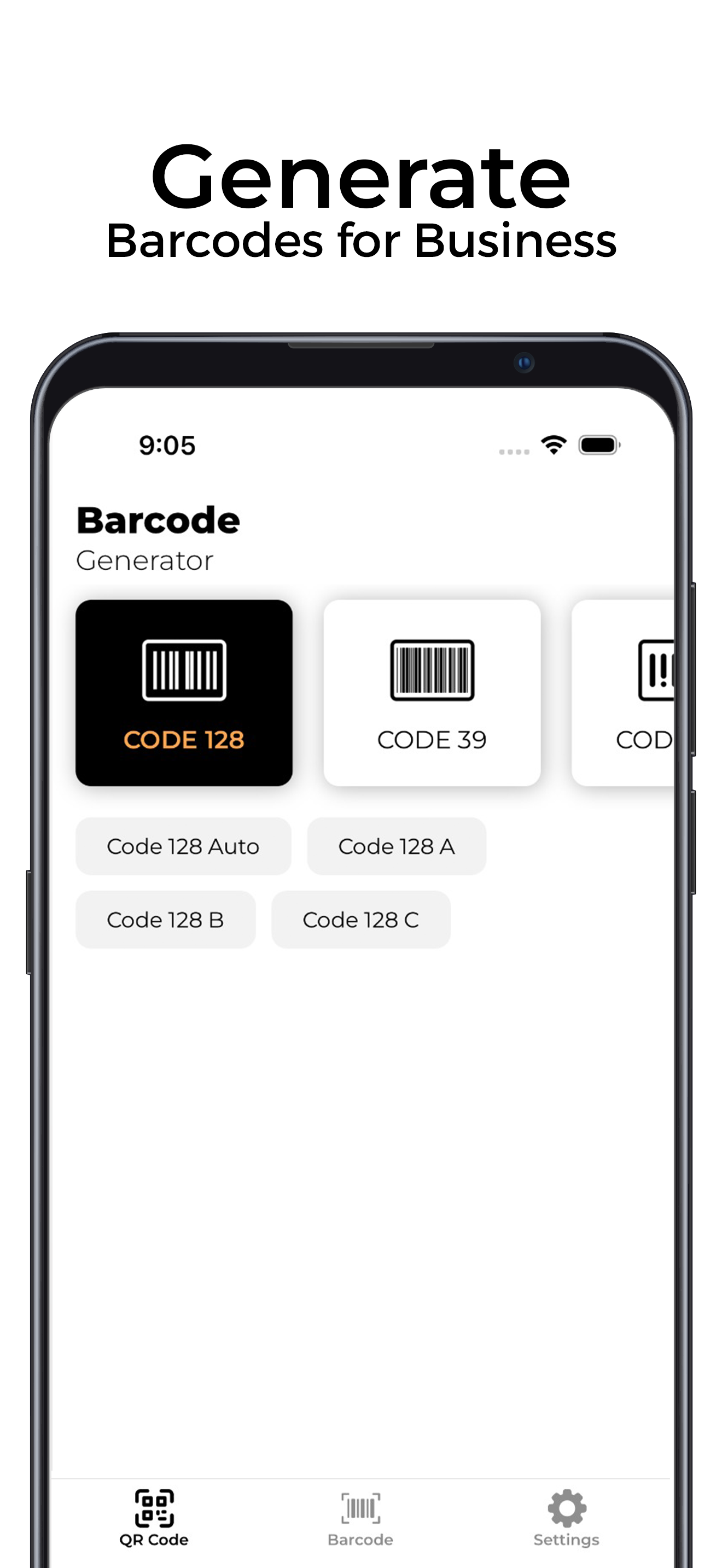 IOS ऐप का प्रतीक है - QR कोड और बारकोड उत्पन्न करने के लिए iOS ऐप मीडिया 4