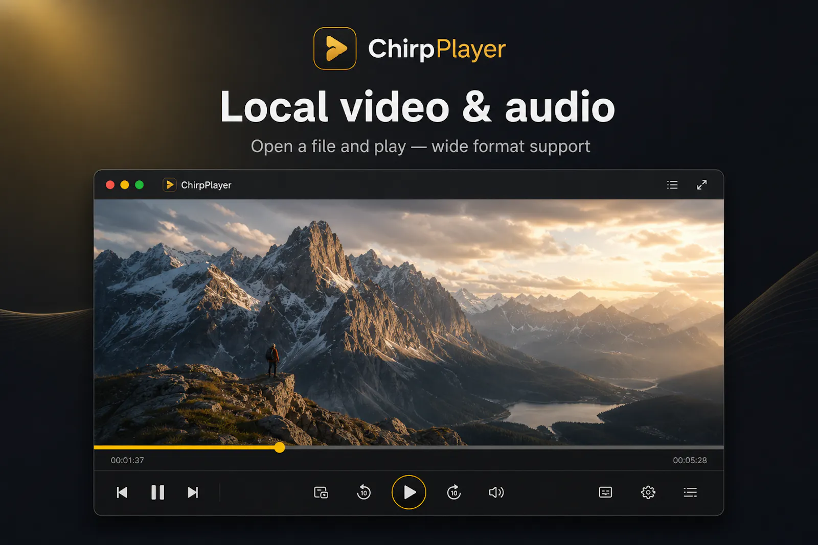 ChirpPlayer screenshot 2