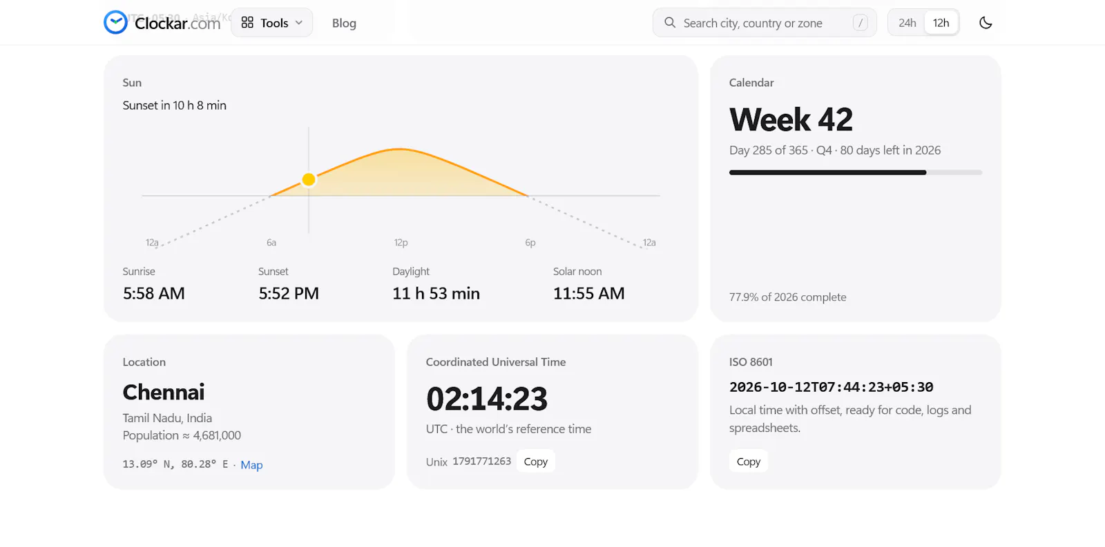 Clockar screenshot 4