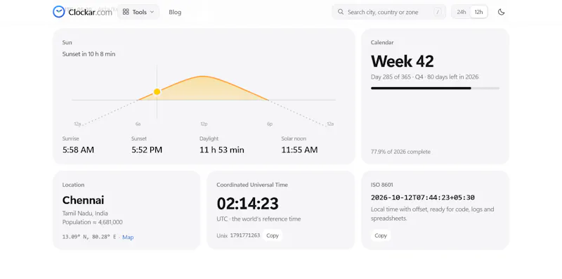 Clockar screenshot 4