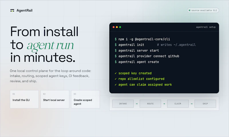 AgentRail screenshot 3