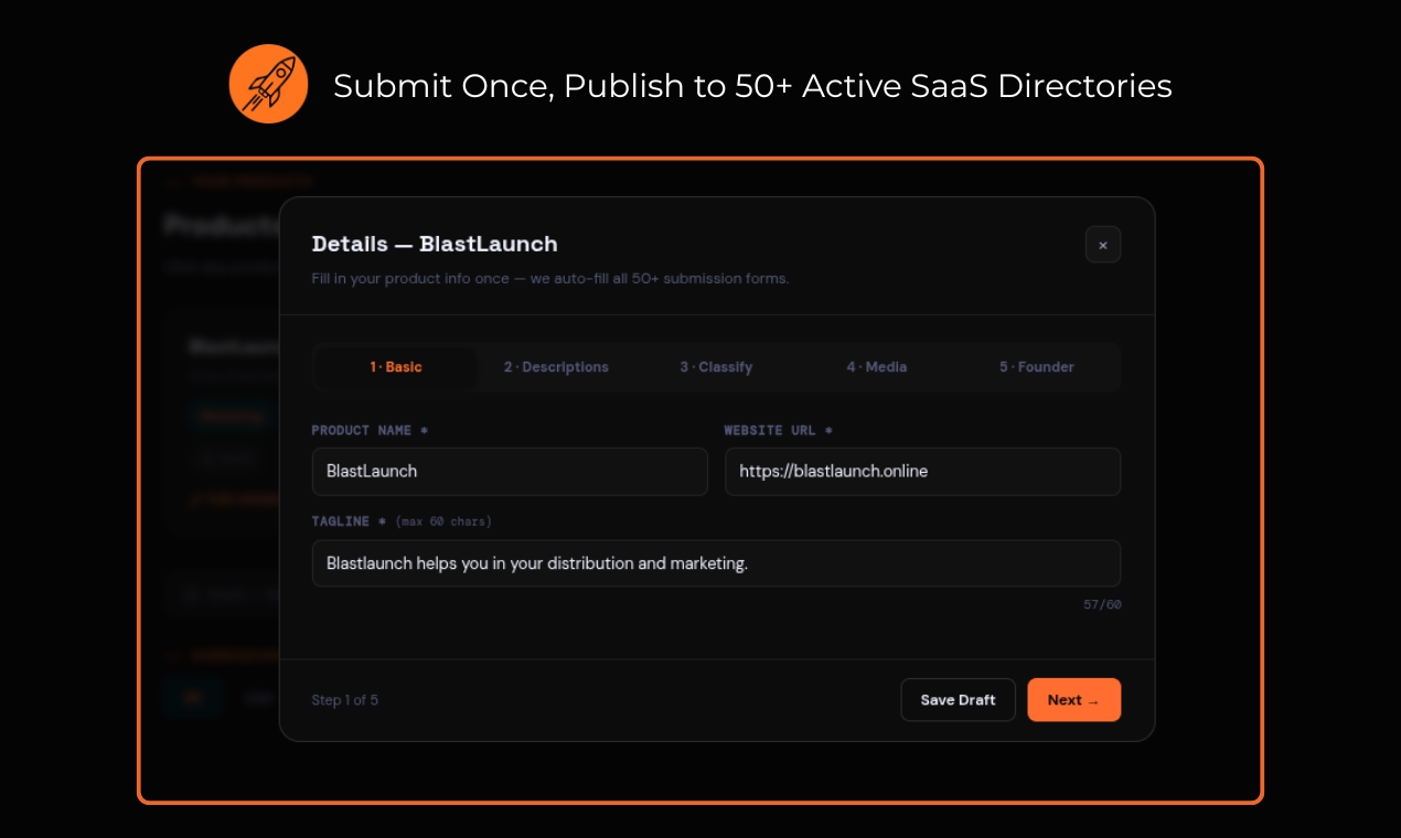 BlastLaunch gallery image
