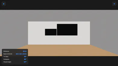 TV Distance Visualizer gallery image