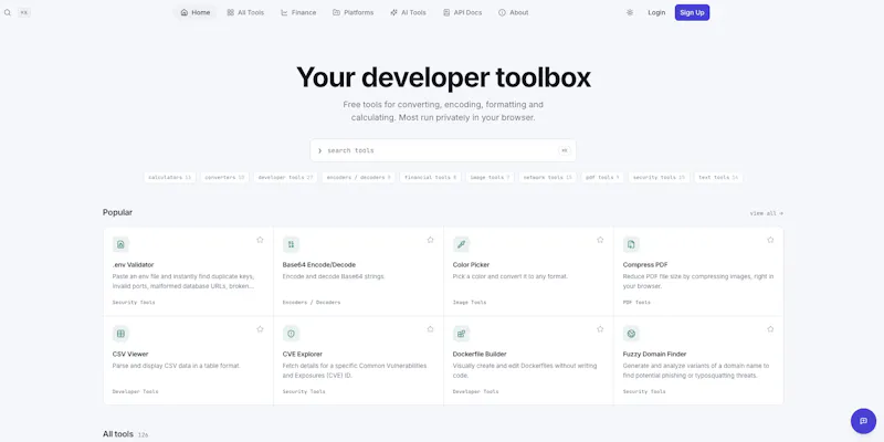 ToolDock screenshot 1