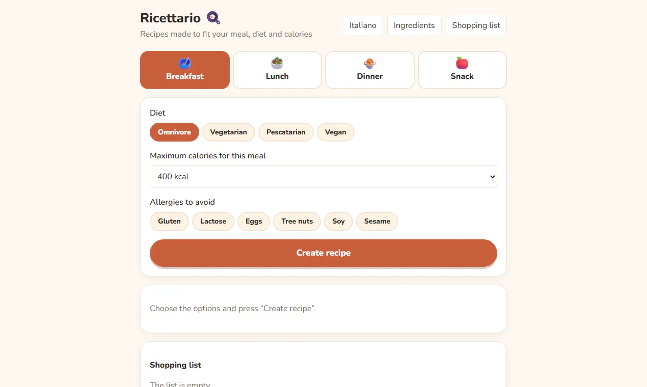 Ricettario gallery image