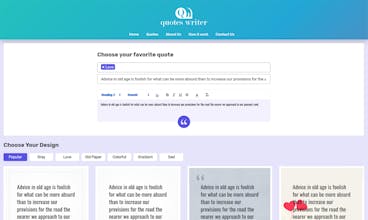 Quotes Writer gallery image