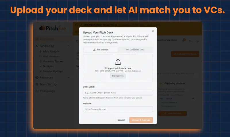 Pitchfire for Startups screenshot 3