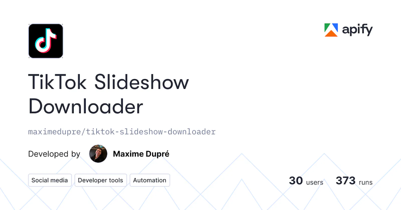 TikTok Slideshow Downloader screenshot 1