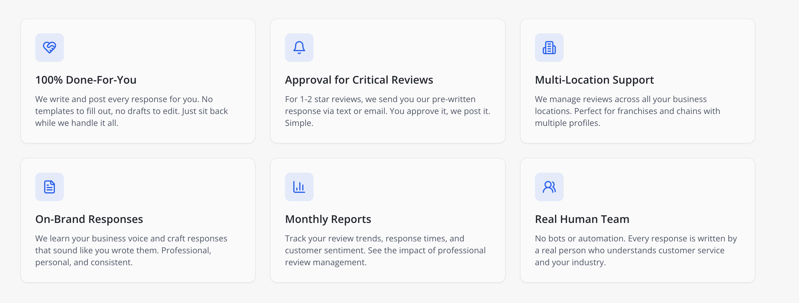 Human Replies to Google Reviews gallery image