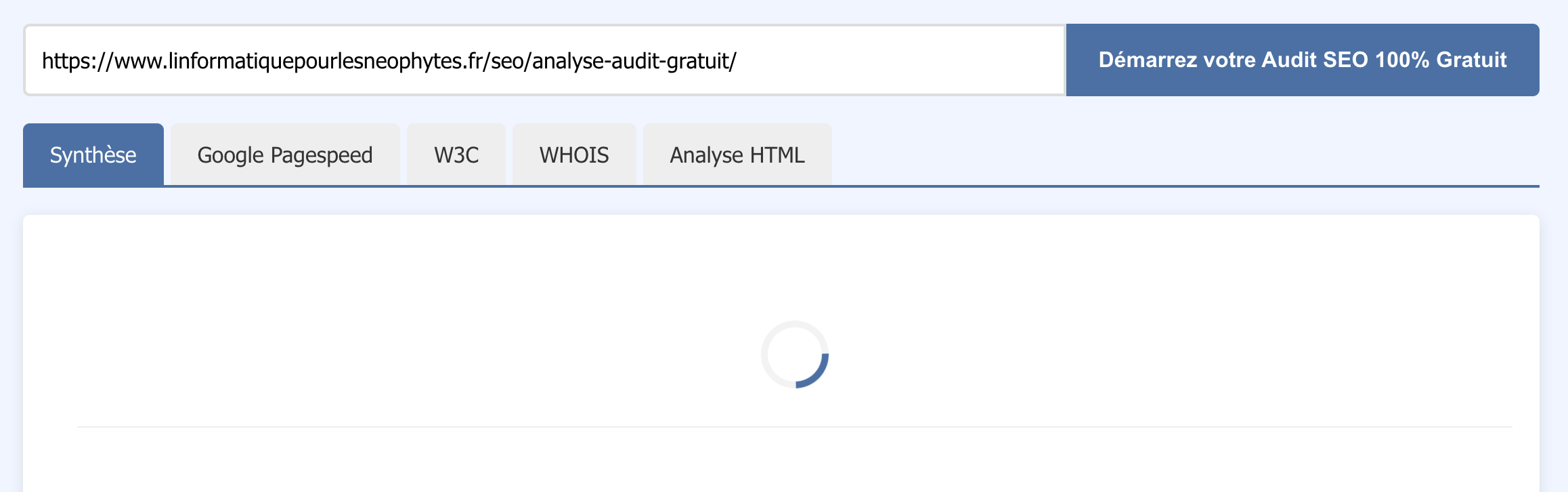 Analyse SEO gratuite pour les néophytes gallery image