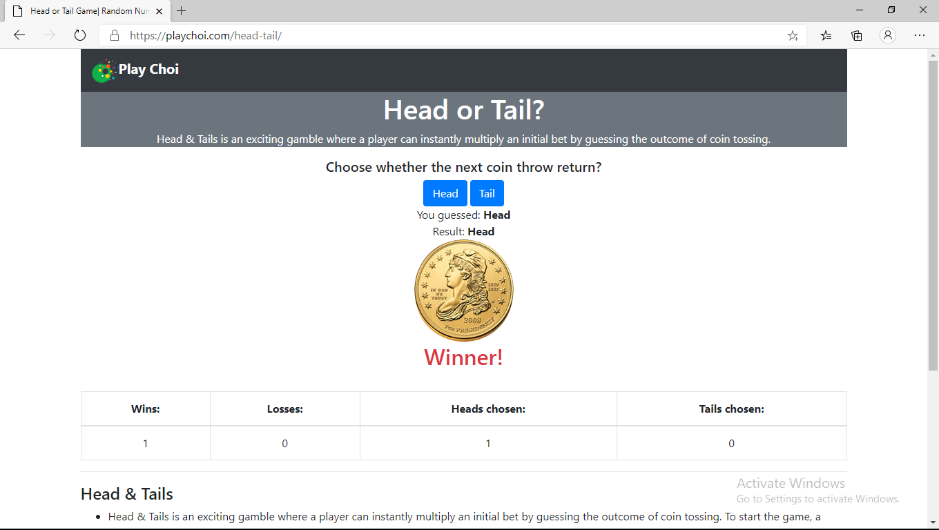 PlayChoi.com - True Random Number gallery image