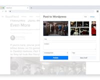 Post to Wordpress from Chrome media 2