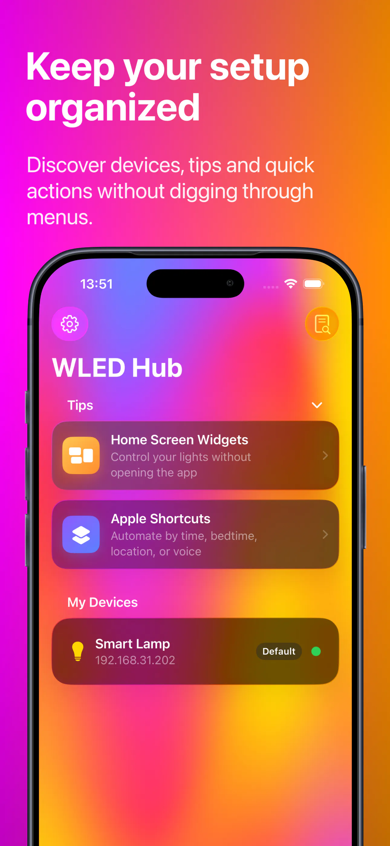WLED Hub - LED light control gallery image