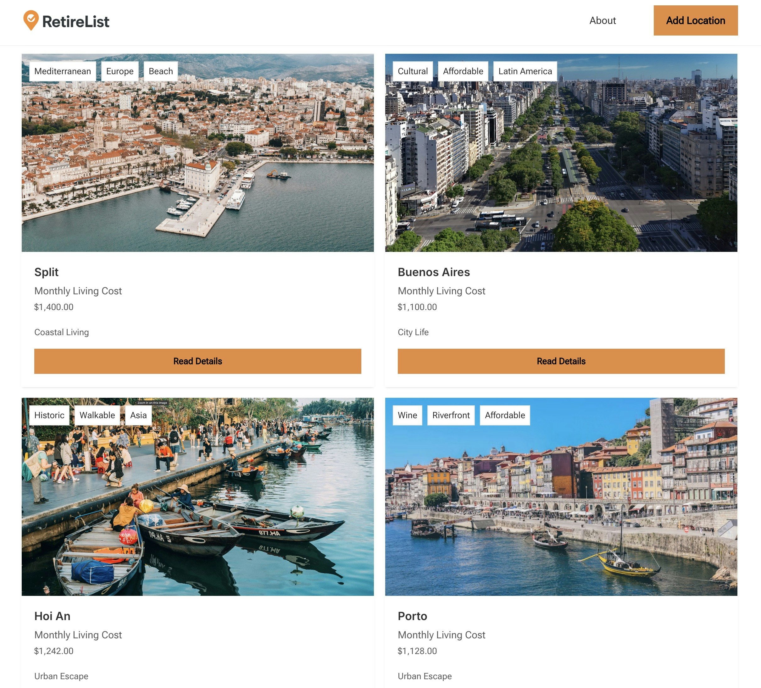 Retirelist gallery image