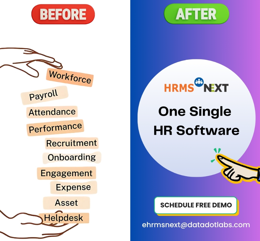 HRMSNEXT |ซอฟต์แวร์การจัดการทรัพยากรบุคคล - ระบบการจัดการเงินเดือนและพนักงาน media 4
