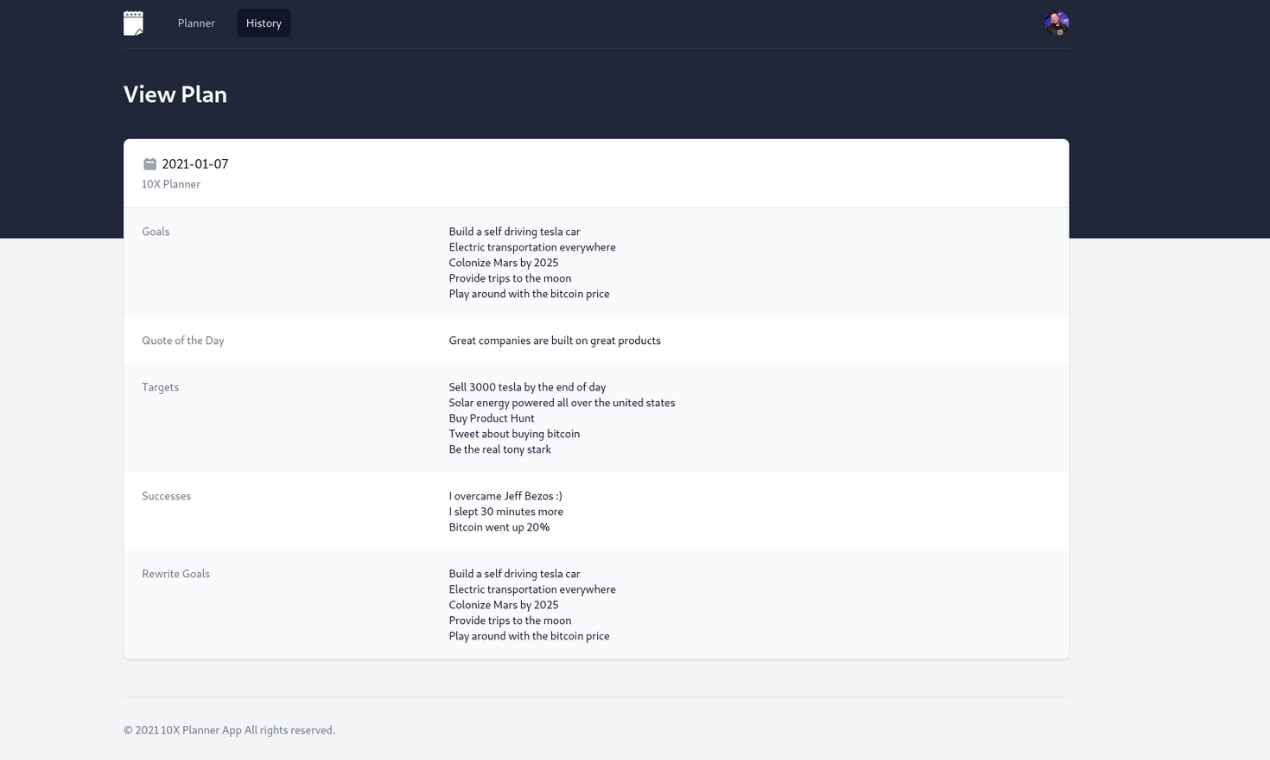 10X Planner gallery image
