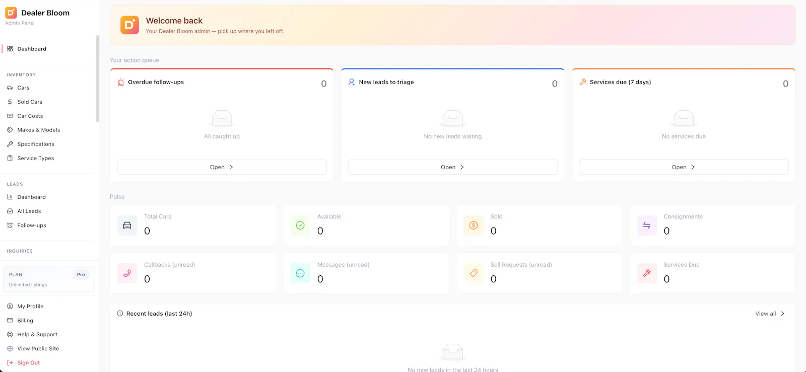 Dealer Bloom screenshot 2