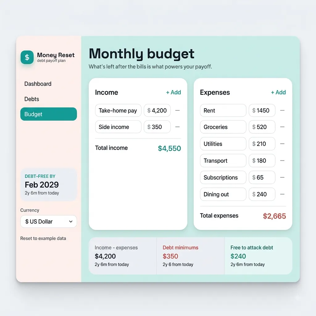 Money Reset gallery image