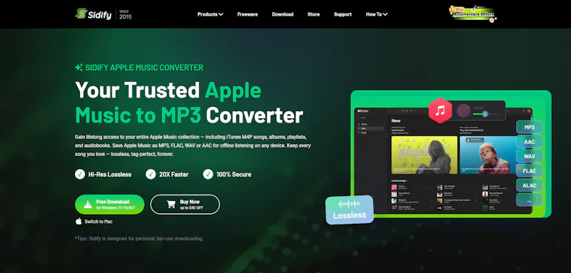 Sidify Apple Music Converter screenshot 3