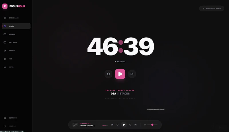 FocusHour V1 screenshot 2
