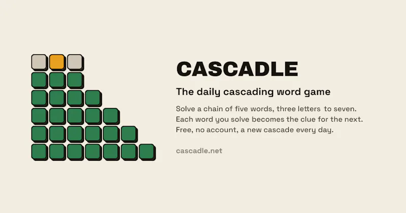Cascadle screenshot 4