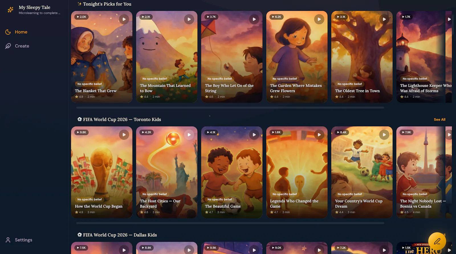 My Sleepy Tale - personalized audio book screenshot 4